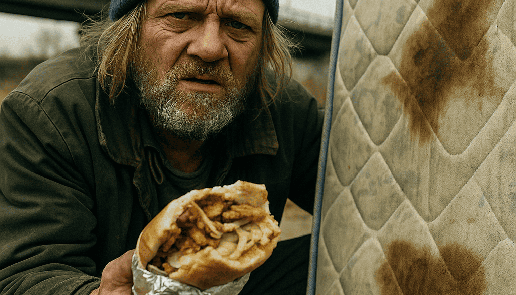 Döner-gegen-Matratze