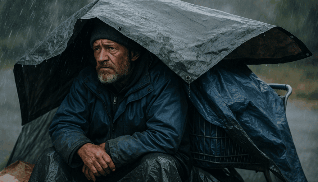 Überleben bei Regen
